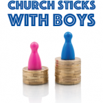 Church Sticks with Boys